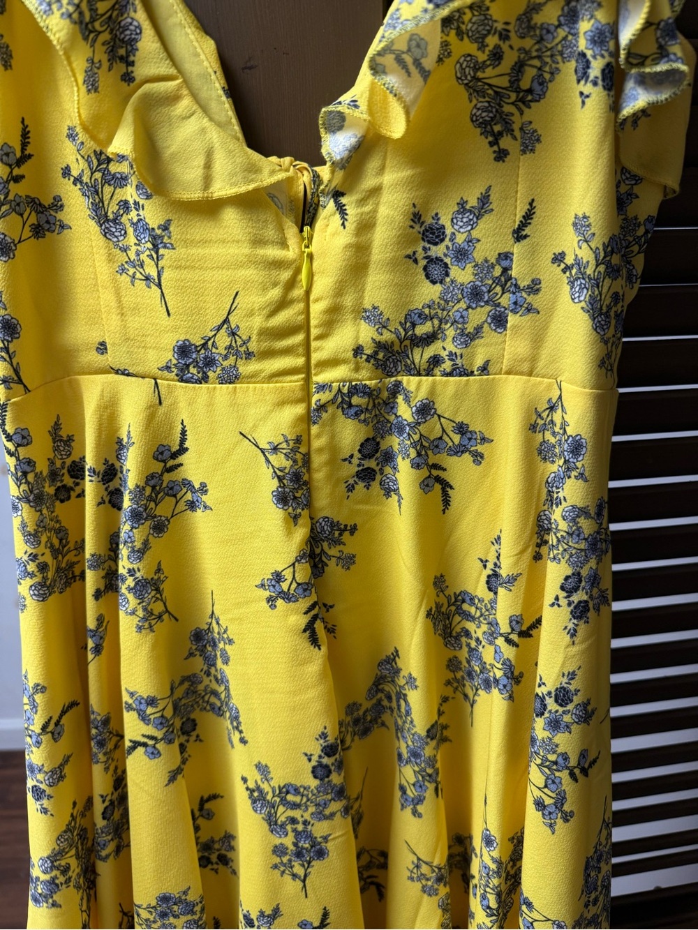 Hello Molly Ruffle Dress Yellow - Picture 3 of 4